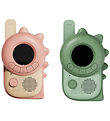 The Zoofamily Walkie Talkies - Dino Pink/Dino Green