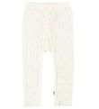 Joha Leggings - Wool/Silk - Off-White Pattern