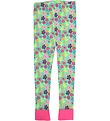 Katvig Leggings - Grün m. Blumen
