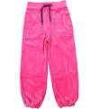 Katvig Velvet Trousers - Pink w. Purple