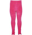 Dani Velúr leggings - Bleikt