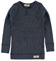 MarMar Long Sleeve Top - Rib - Navy