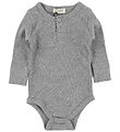 MarMar Bodysuit - L/S - Grey Melange