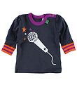 Freds World Pullover - Anthrazitgrau/Lila m. Musik