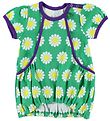 Freds World Dress - Green/Purple w. Daisies