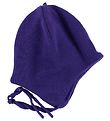 Reima Bonnet en Tricot - Ahava - Laine/Coton - Violet