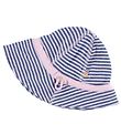 Joha Sun Hat - Blue/Pink Striped