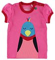 Freds World T-shirt - Pink w. Bird