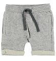 En Fant Shorts - Grey Melange w. Turn-Ups