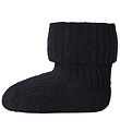 MP Baby Socks w. Anti-Slip - Black