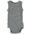 Joha Bodysuit - Wool - Sleeveless - Grey Melange