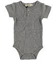 MarMar Bodysuit - S/S - Grey Melange