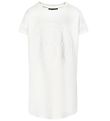 Creamie Kleid - Elfenbein m. Waffelprint