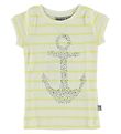 Wheat T-shirt - Creme/Gul m. Ankare