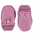 Joha Mittens - Wool - Rose