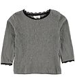 En Fant Blouse - Grey w. Pointelle