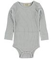 MarMar Romper - l/s - Rib - Modaal - Lichtblauw