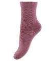 Smallstuff Chaussettes - Rose av. Pointelle