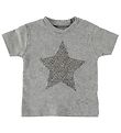 Fixoni T-Shirt - Gris Chin av. toile