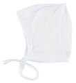 Smallstuff Baby Hat - White w. Pointelle