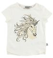 Wheat T-shirt - Ivory w. Unicorn