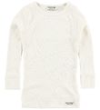 MarMar Blússa - Rib - Modal - Offwhite