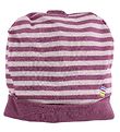 Joha Hat - Wool/Polyamide - Pink/Plum Striped