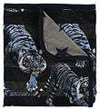 Molo Teppi - 80x75 - Niles - Blue Tigers