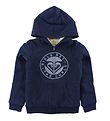 Roxy Zip Thru Hoodie - Memorize - Navy Melange w. Logo