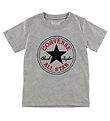 Converse T-shirt - Grey Melange w. Logo