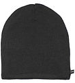 Racing Kids Beanie - Wool/Cotton - Black