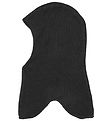 Racing Kids Balaclava - Wool/Cotton - 2-layer - Black