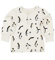 Katvig Blouse - Ivory w. Penguins