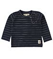 Small Rags Blouse - Navy Striped