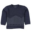 Fixoni Blouse - Navy w. Print