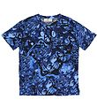 Young Versace T-Shirt - Blau m. Print