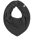 Pippi Teething Bib - Pointy - Charcoal Melange