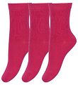 Melton Socks - 3-Pack - Pink