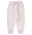 Joha Trousers - Knitted - Rose/Ivory Pattern
