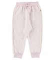 Joha Broek - Gebreid - Roze/Creme m. Patroon