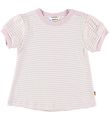 Joha T-shirt - Rose/Ivory Striped