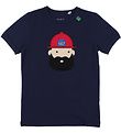 Freds World T-shirt - Navy w. Fireman