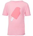 Petit Crabe Swim Top S/S - Luna - UV50+ - Rose