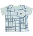 Small Rags T-Shirt - Gavi - Blauw m. Print