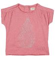 Small Rags T-shirt - Grace - Dusty Rose w. Glitter