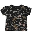 En Fant T-shirt - Gate - Black w. Flowers