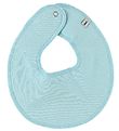 Pippi Baby Teething Bib - Round - Light Blue