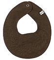 Pippi Baby Teething Bib - Round - Brown