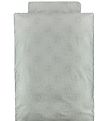 Smallstuff Duvet Cover - Junior - Light Grey w. Elephants