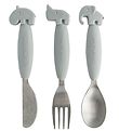 Done By Deer Cutlery - 3 pcs - Grey